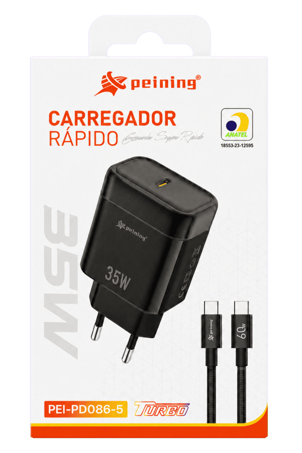 Carregador Peining Turbo 35W