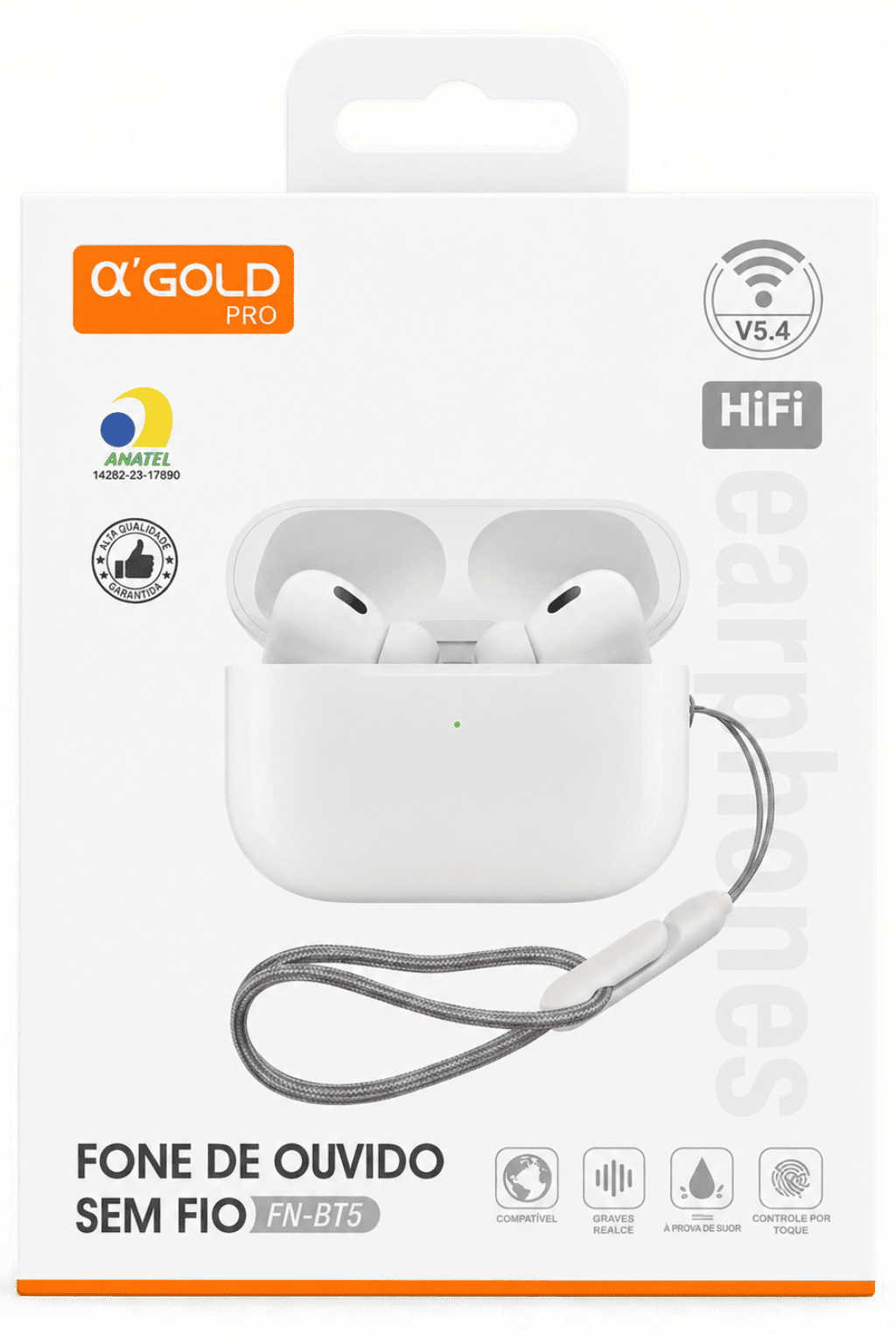Fone Bluetooth GOLD FN-BT5