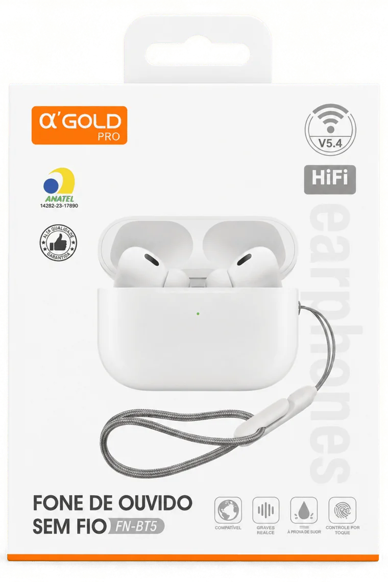 Fone Bluetooth GOLD FN-BT5
